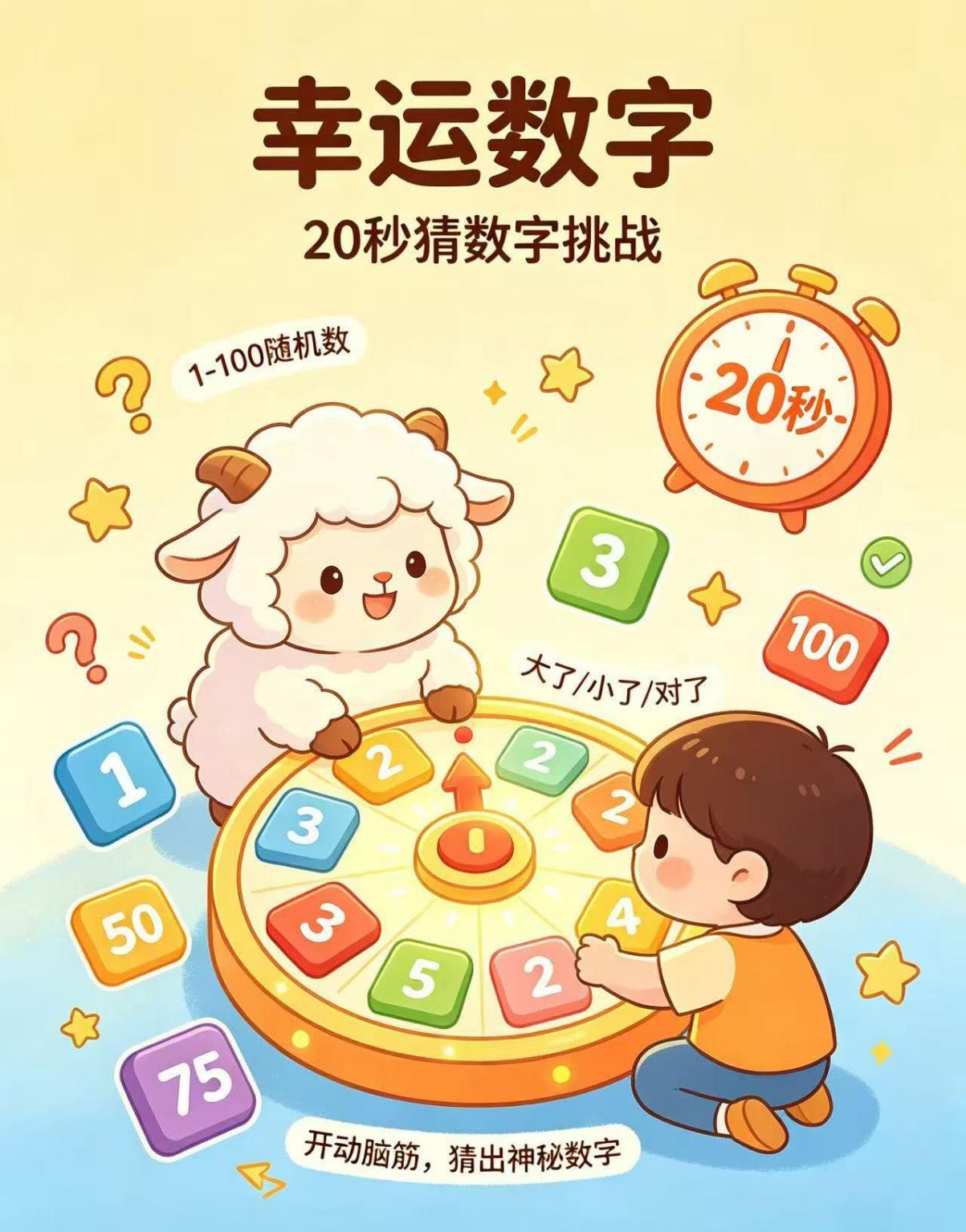 幸运数字课程视觉